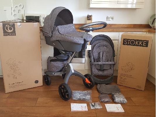 PoulaTo: Stokke Xplory V5 Καροτσάκι μωρού 3 σε 1